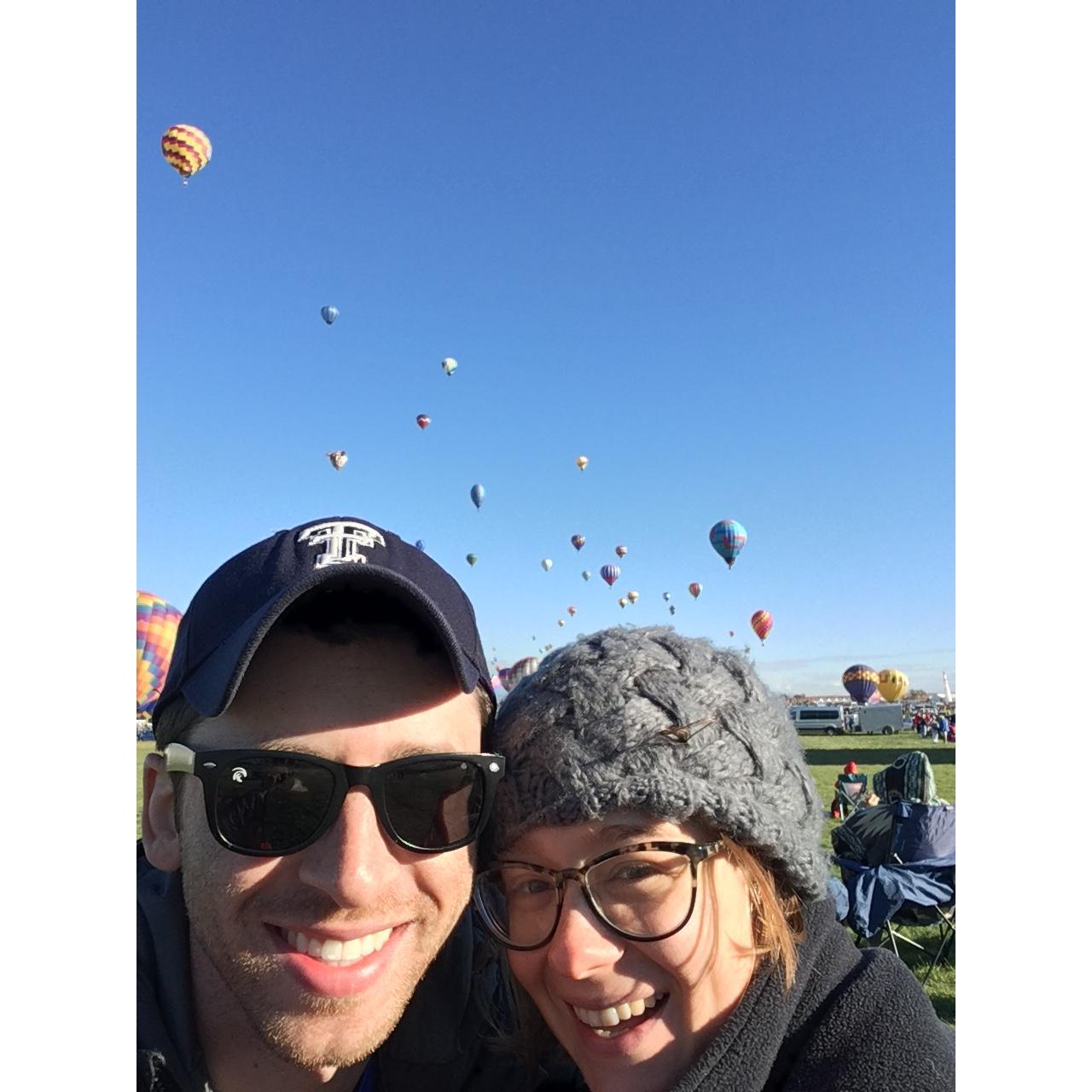 The Albuquerque Balloon Festival!
