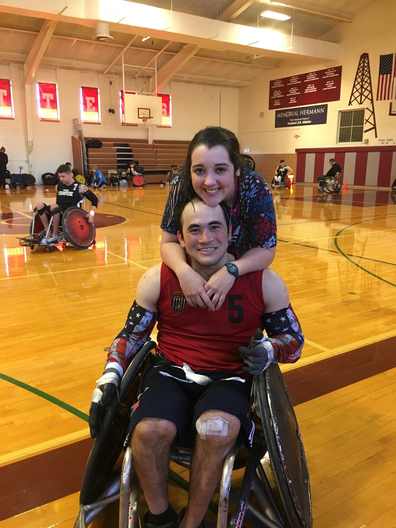 Houston wheelchair rugby tournament