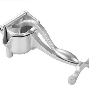 Kitcheniva - Kitchen Metal Manual Fruit Juicer Squeezer - Silver