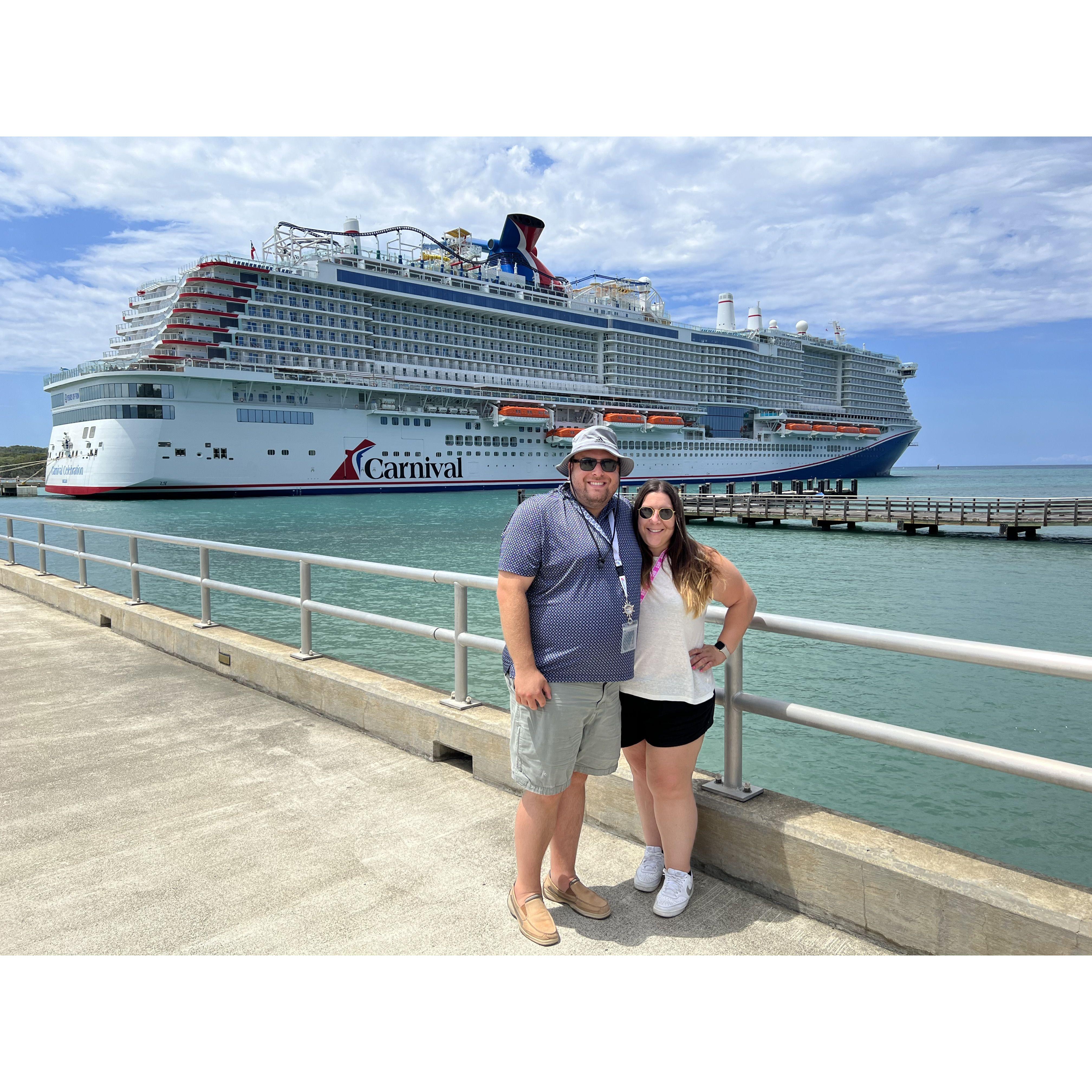 Many cruises later together.. our 7th cruise together.