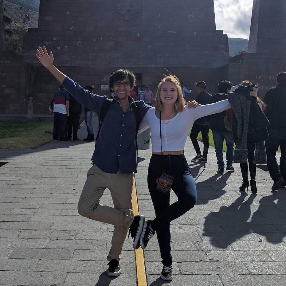 Mitad de Mundo was where Camilo asked Angela on their first date!