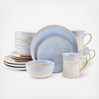 Tanner 16-Piece Dinnerware Set, Service for 4