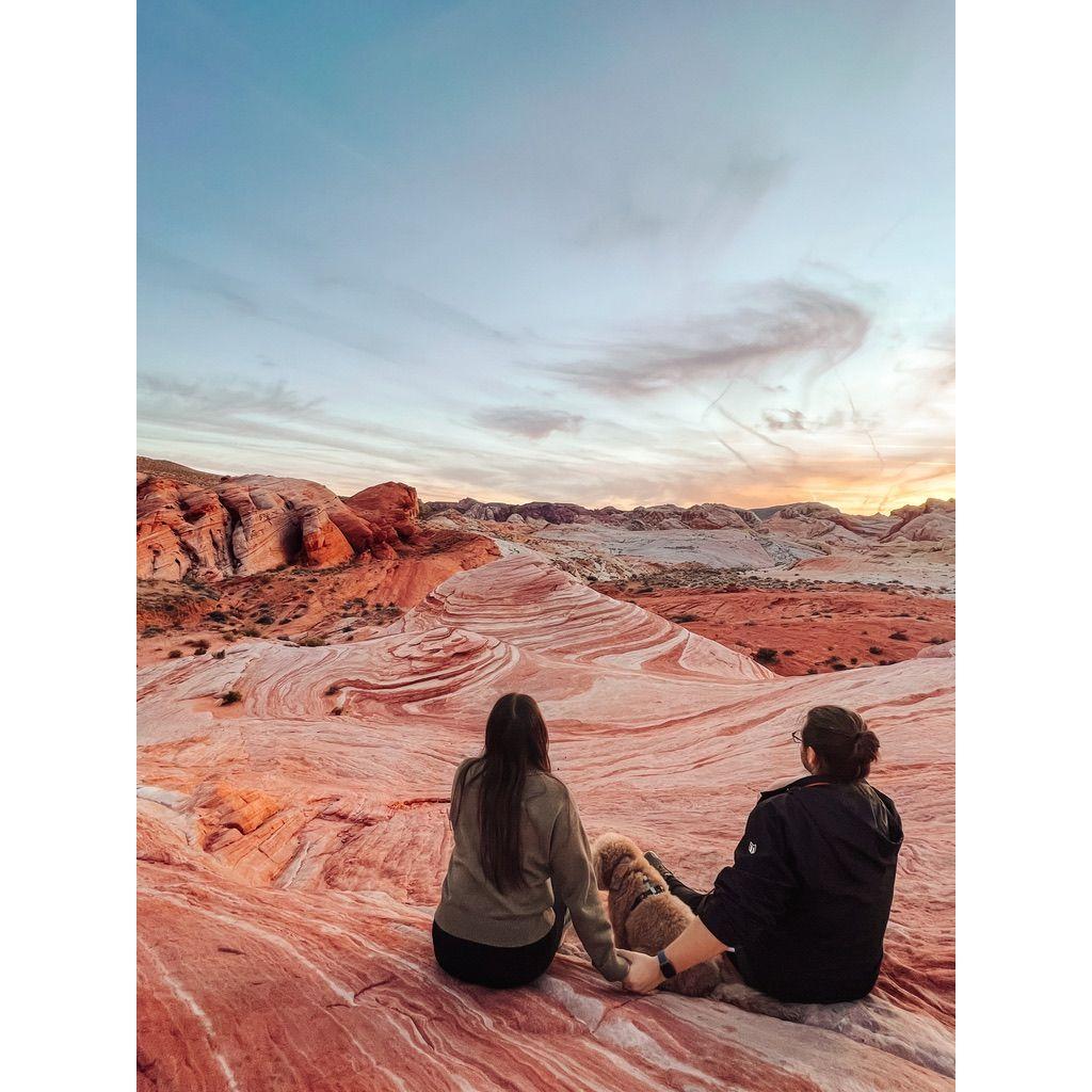 Sunset at the Valley of Fire (2022)
