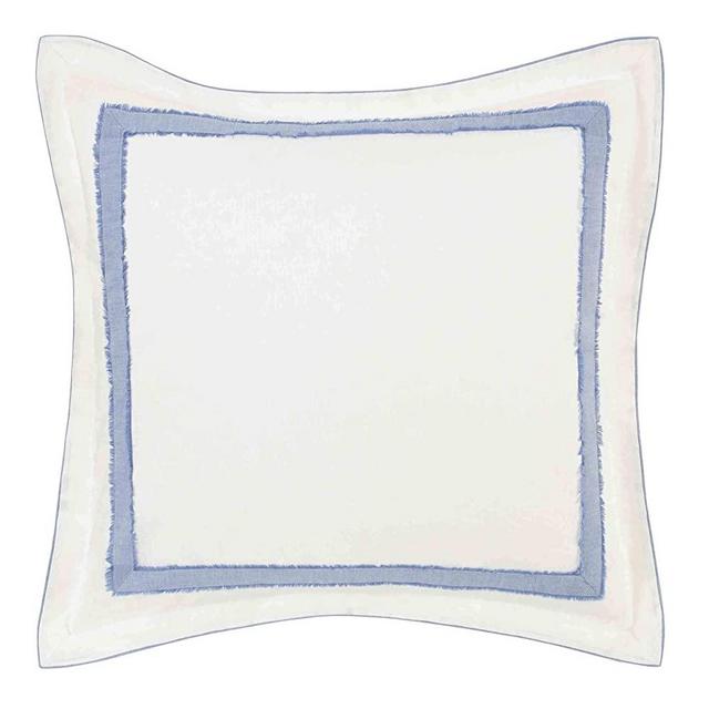 Laura Ashley Mila Euro Sham, 26x26, Blue