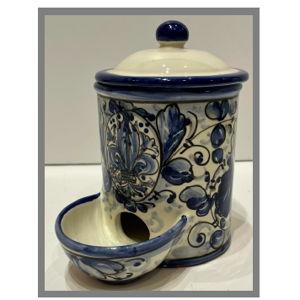 La Bella Vita - Italian hand painted salt cellar