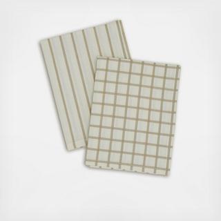 Essential Yarn Dyed Dish Towel, Set of 2
