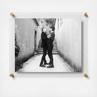 Double Panel Gold Wall Frame