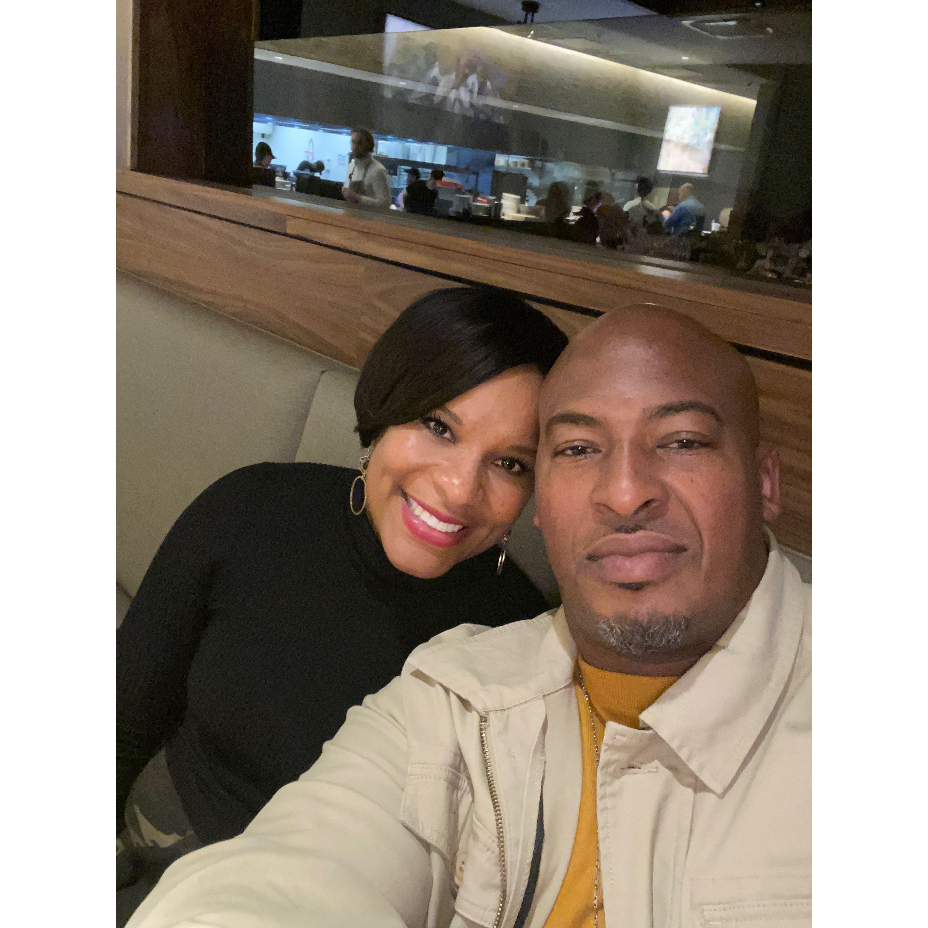 Celebrating the closing of our first HOME we bought together.