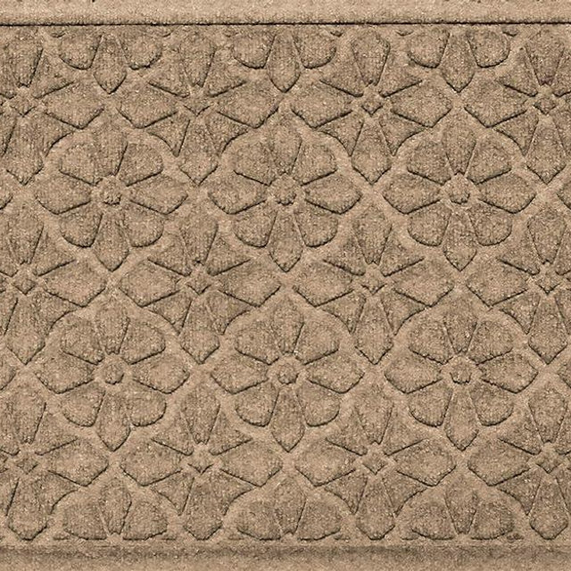 Hudson Exchange Waterhog Medallion Floor Mat, 23" L x 35" W, Camel