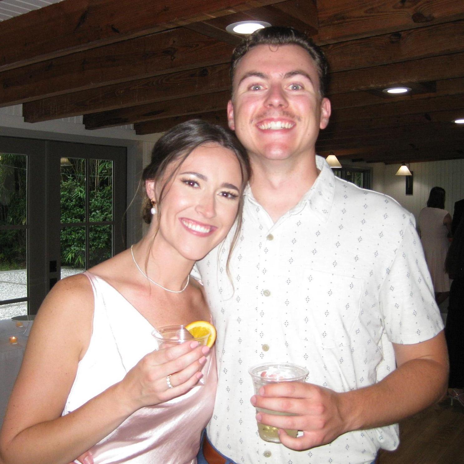 Celebrating Emma and Luke's wedding in Charleston!