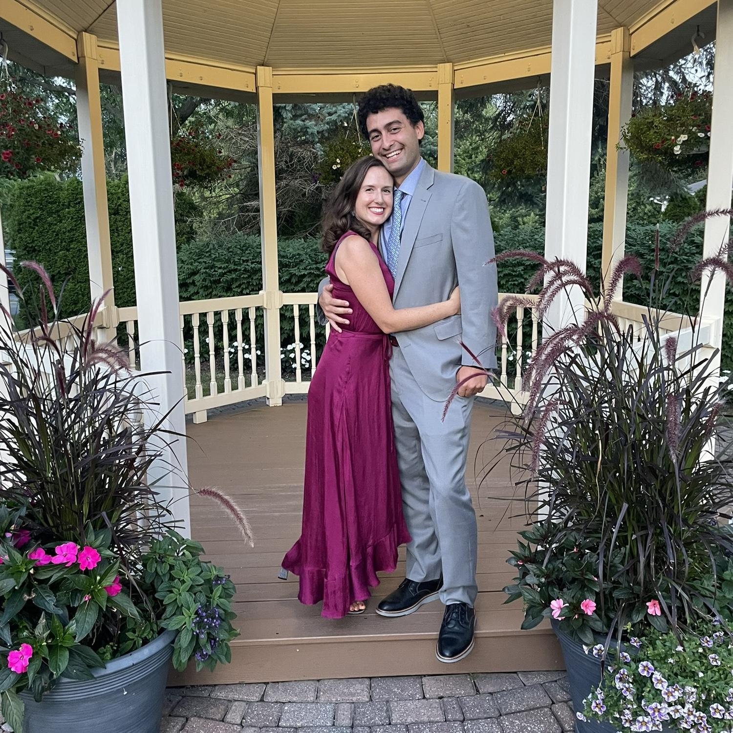Eileen and Jake’s wedding, August 2025