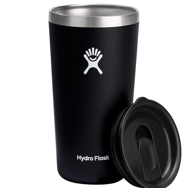 Hydro Flask All Around Stainless Steel Tumbler with Lid and Double-Wall Vacuum Insulation