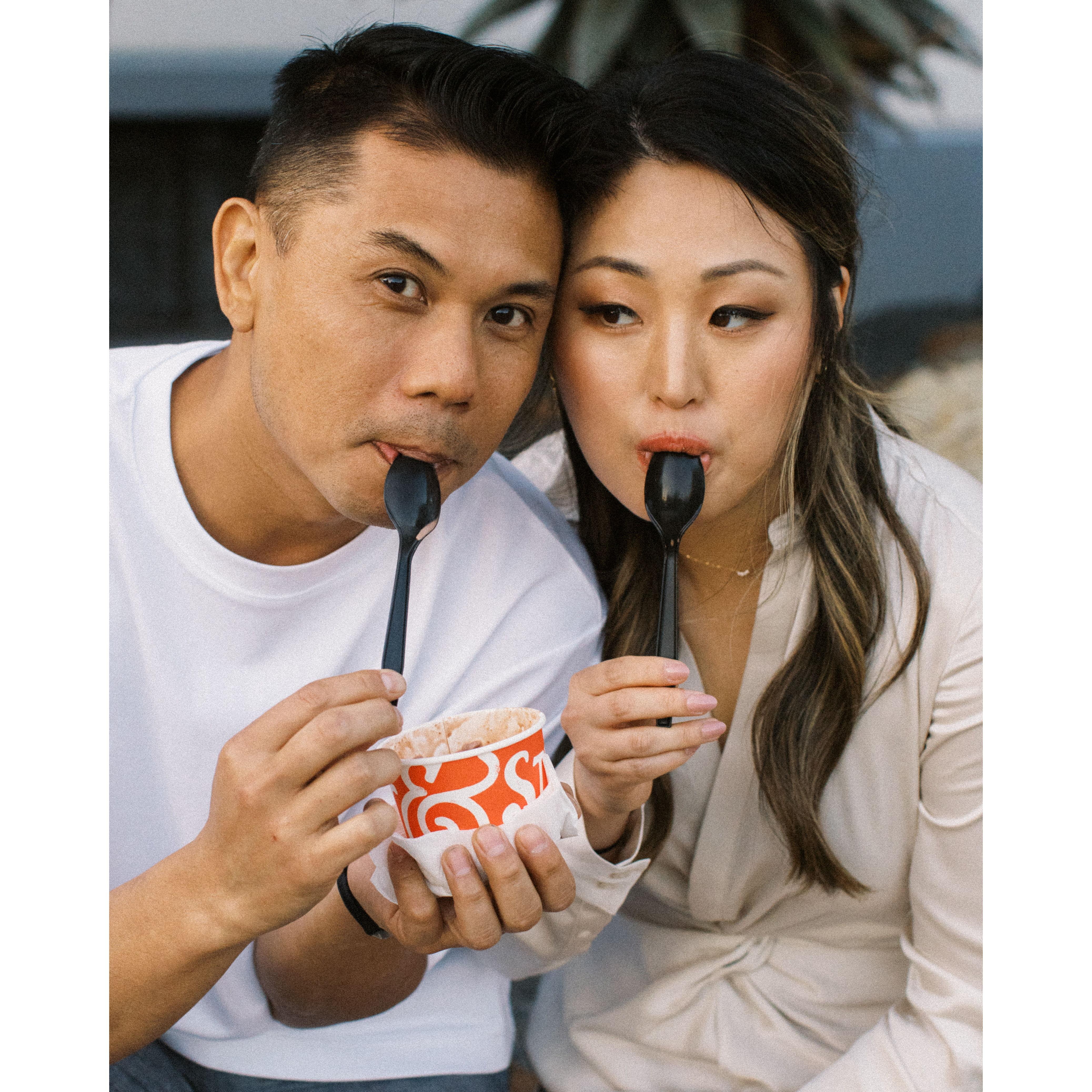 Our favorite ice cream at Salt and Straw