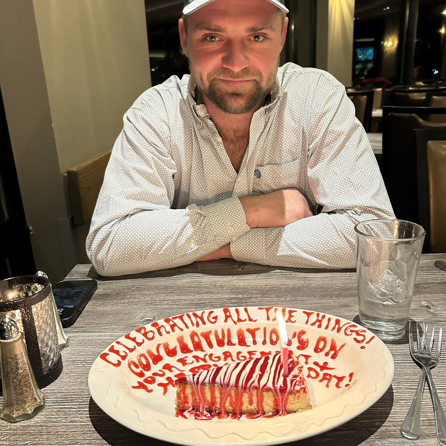Celebrated a birthday and engagement at JB Hooks!