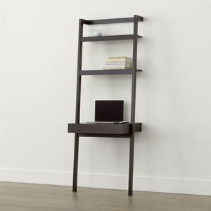 Sawyer Mocha Leaning Desk