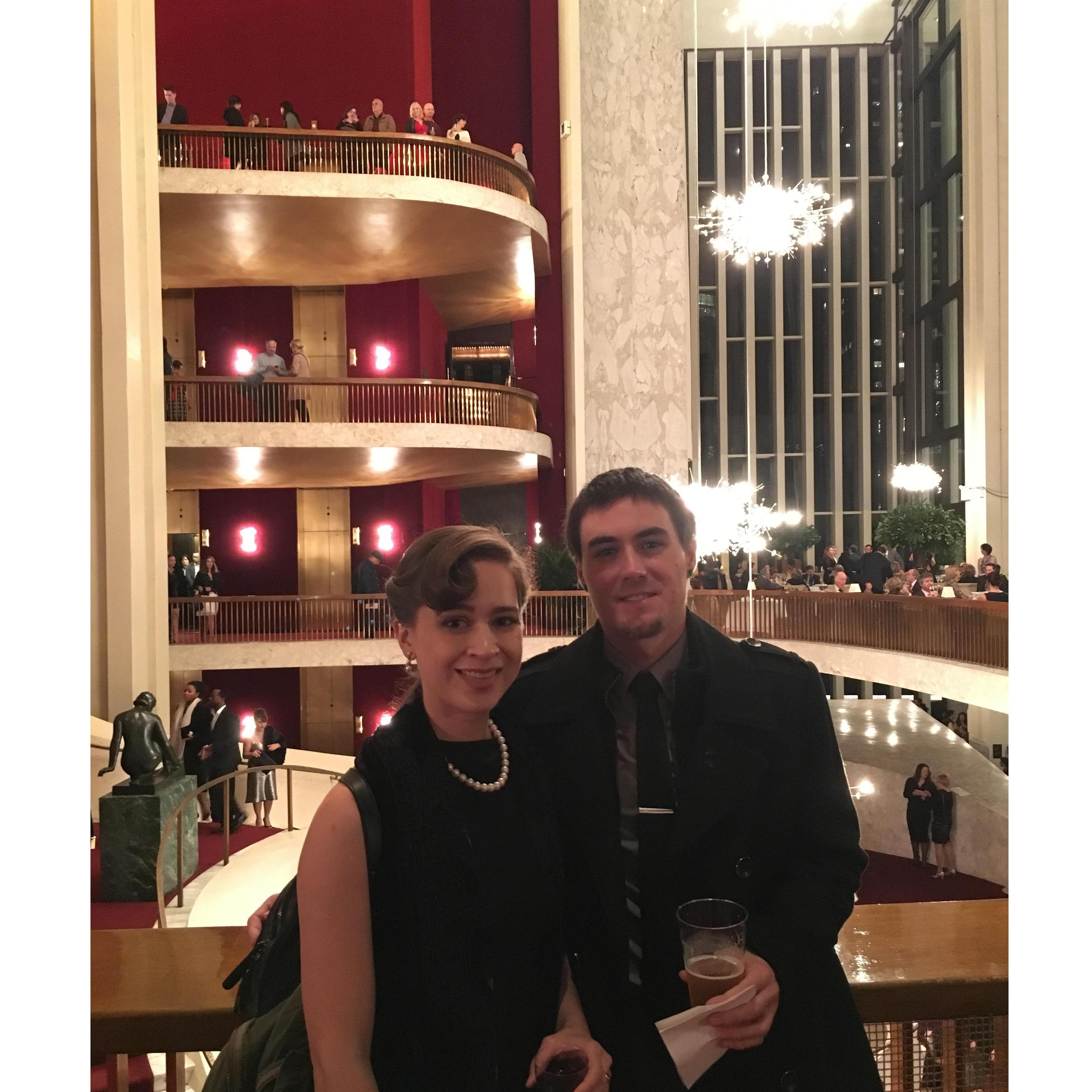 Met Opera date.