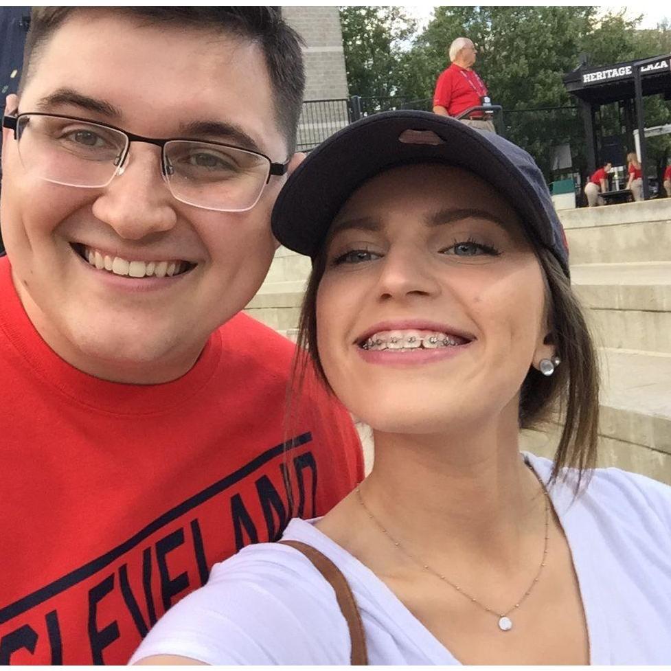 One year later, 9/22/19, on the same steps we met