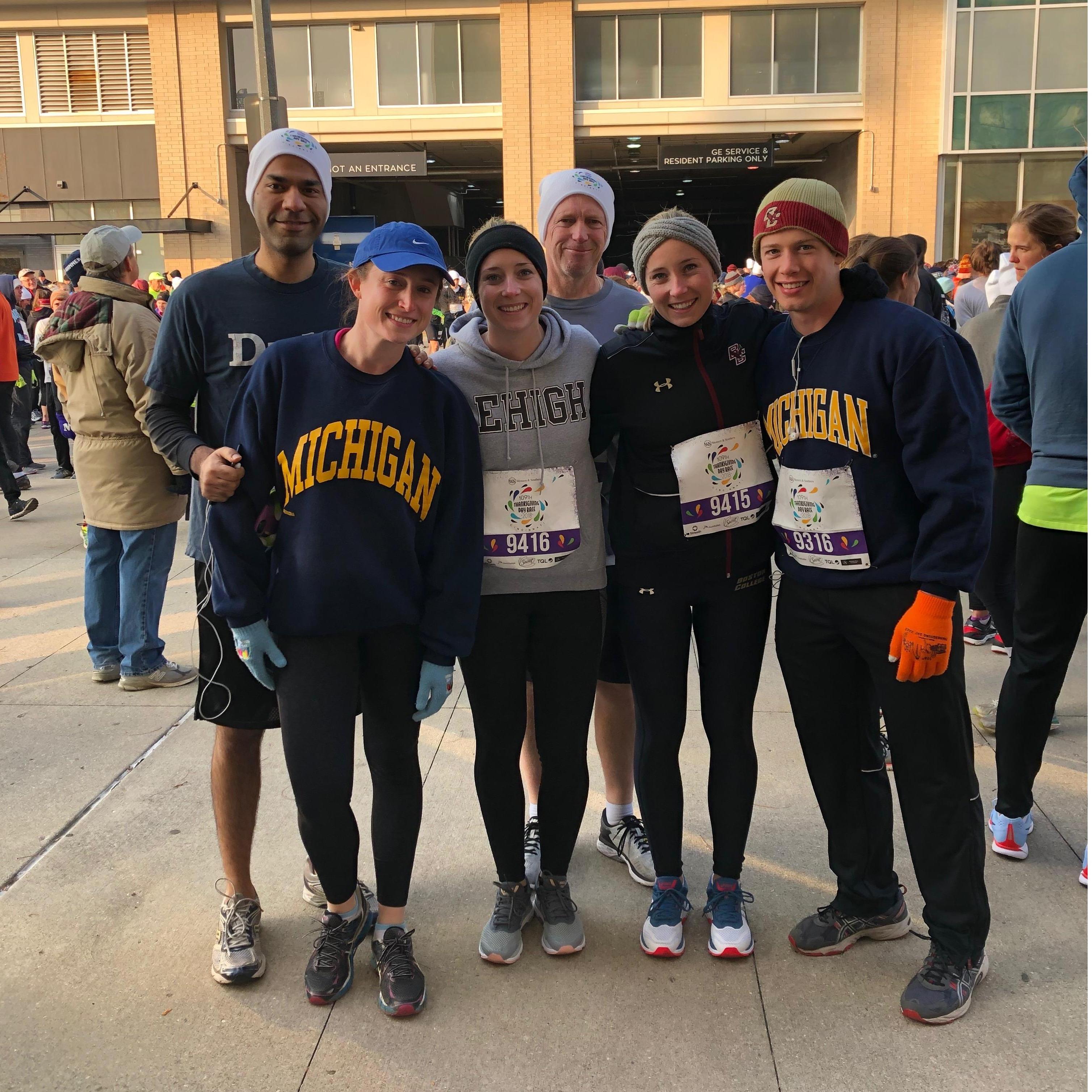 Annual Thanksgiving Day run