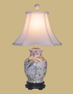 Porcelain Tulip Vase Lamp