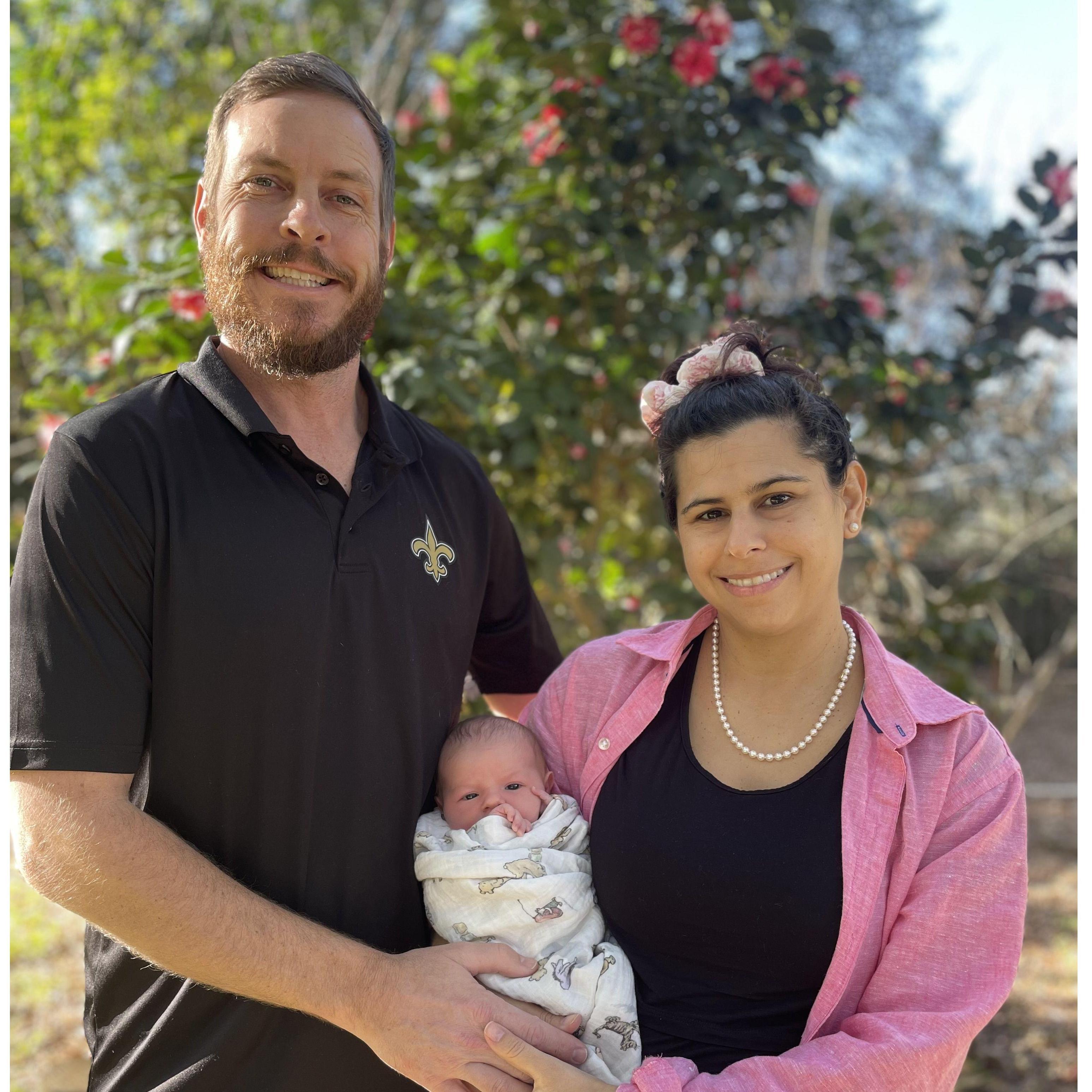 This was Valentines Day 2024, Layla is 7 days old here.