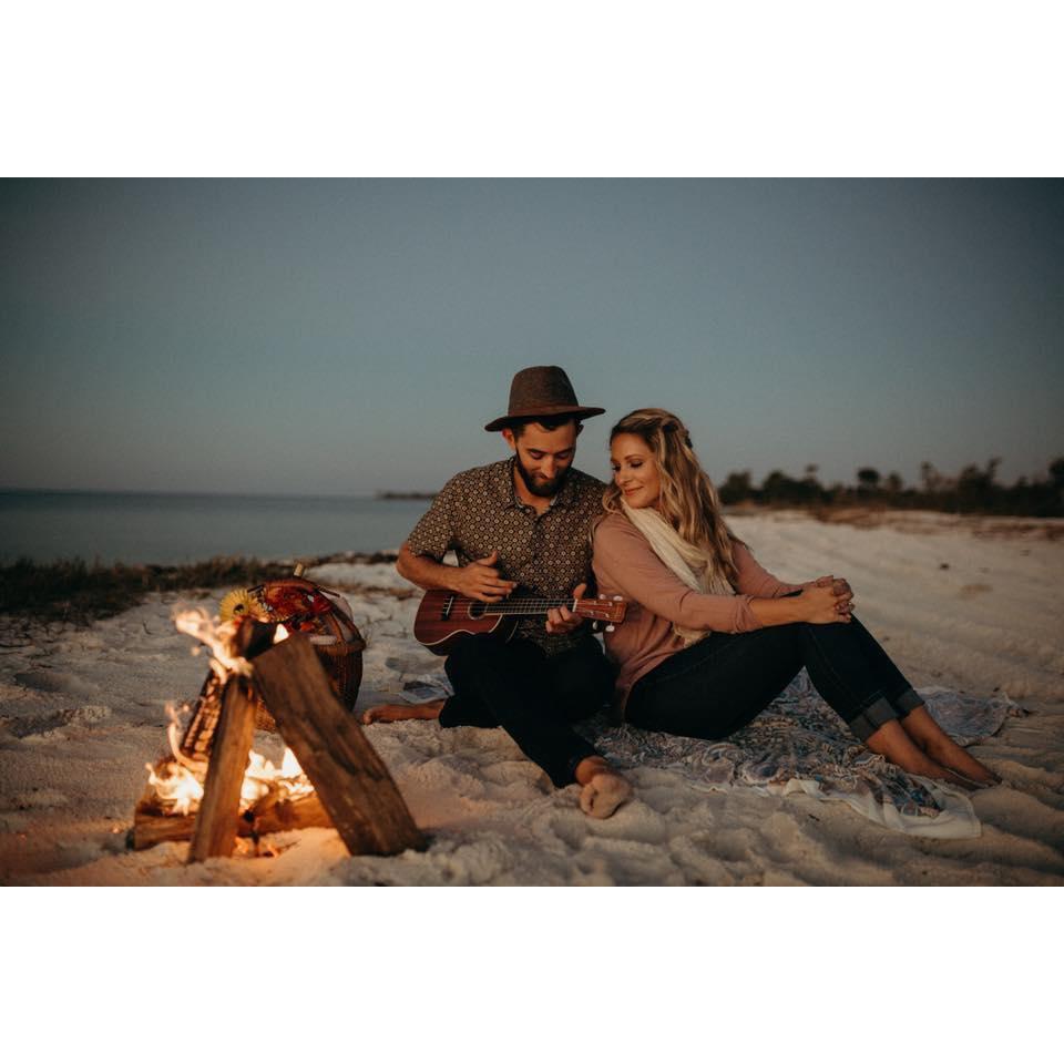 Engagement picture taken in Fort Morgan