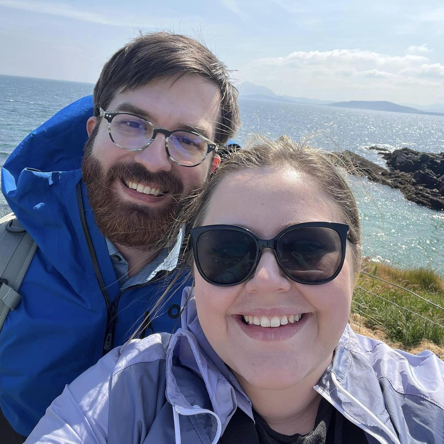 Our day on Clare Island in Ireland.