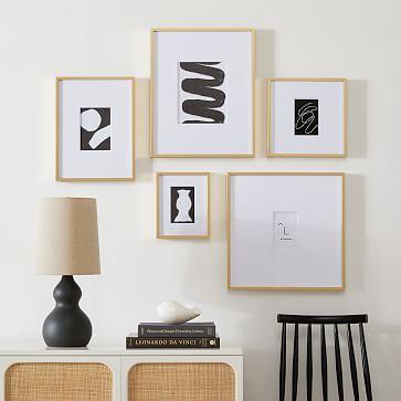 Small-Space Organic Gallery Frames Set (Set of 5)