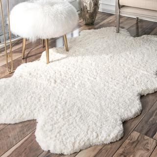 Hand Tufted Quarto Pelt Faux Sheepskin