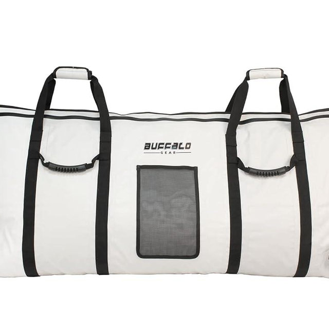 Buffalo Gear Insulated Large Fish Kill Bag, 72in & 90in, Portable Tuna Bag, Waterproof Fish Cooler, Keep Ice-Cold & Fresh over 48H
