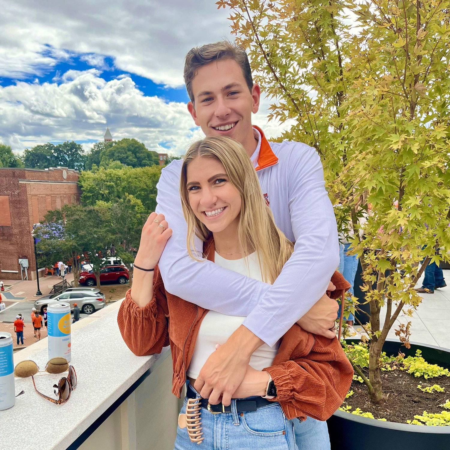 Liz's first Clemson game!