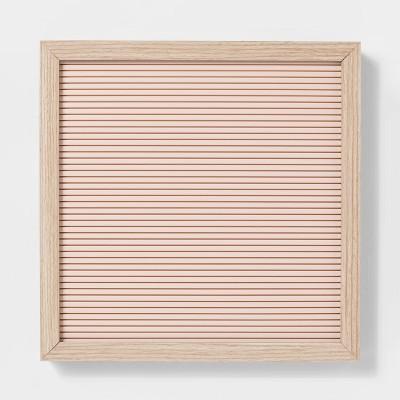 12"x 12" Letterboard Blush Peach - Room Essentials&#8482;