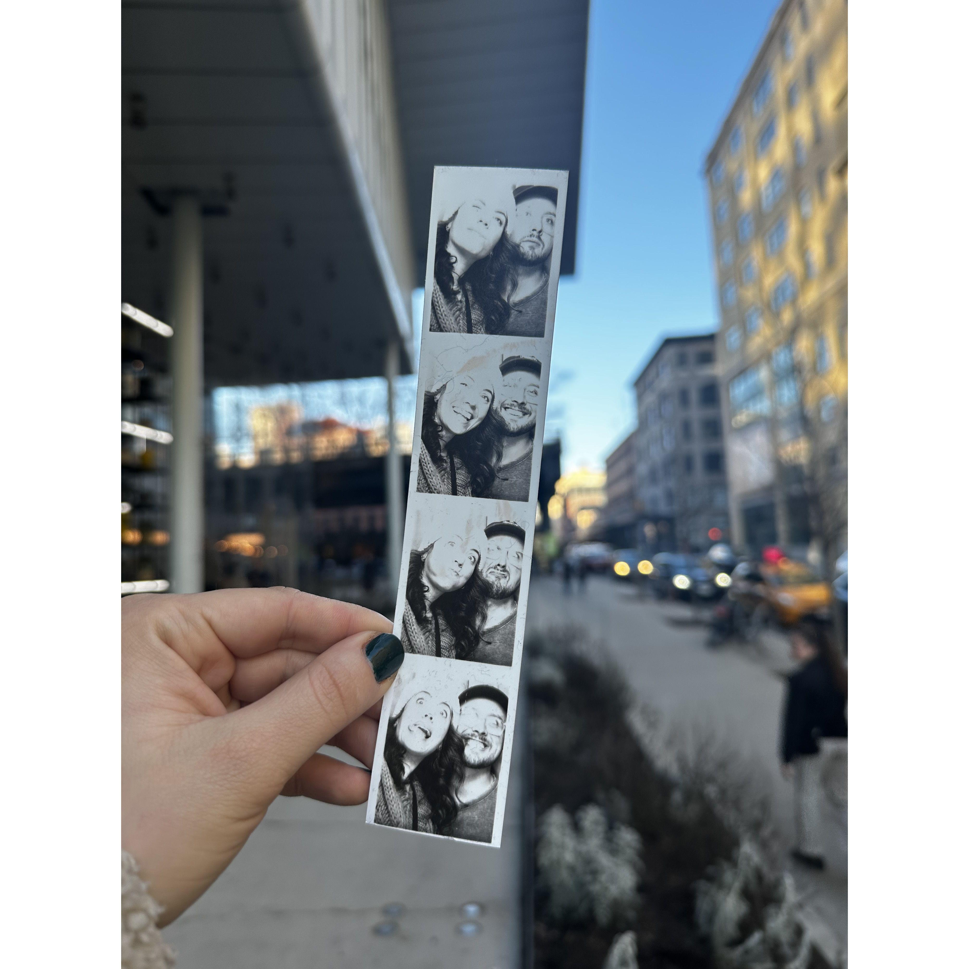 You heard it here first -- the best photobooth in Manhattan is in the gift shop a the Whitney Museum