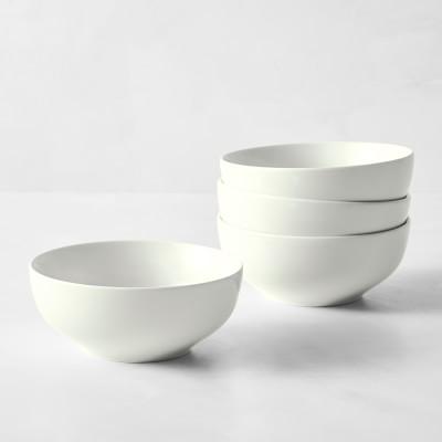 Pillivuyt Coupe Porcelain Cereal Bowls