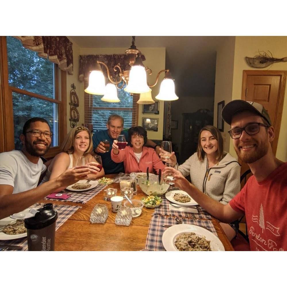 A typical 2020 get-together with the Messengers