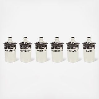 Delamere Spice Jar, Set of 6