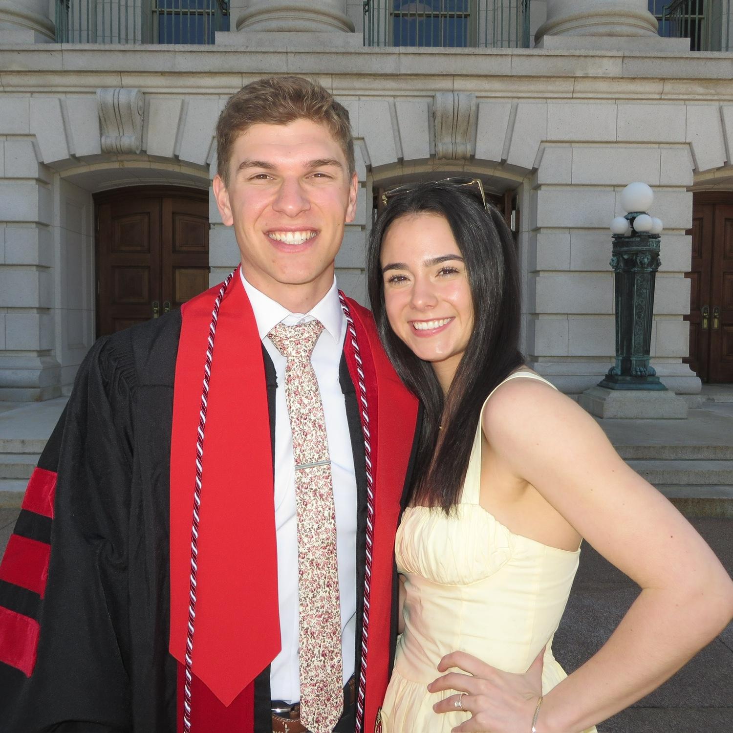 Law school graduation! So so proud!