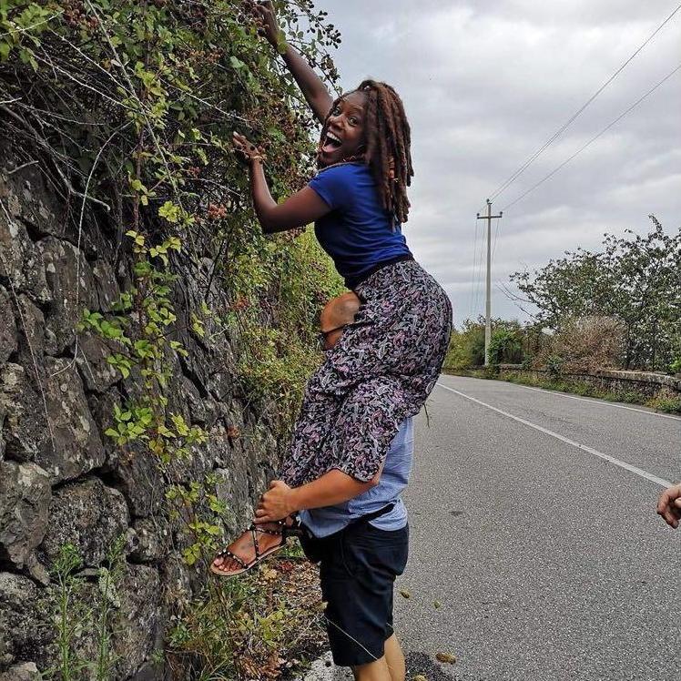 picking Berrys on Mt. Etna