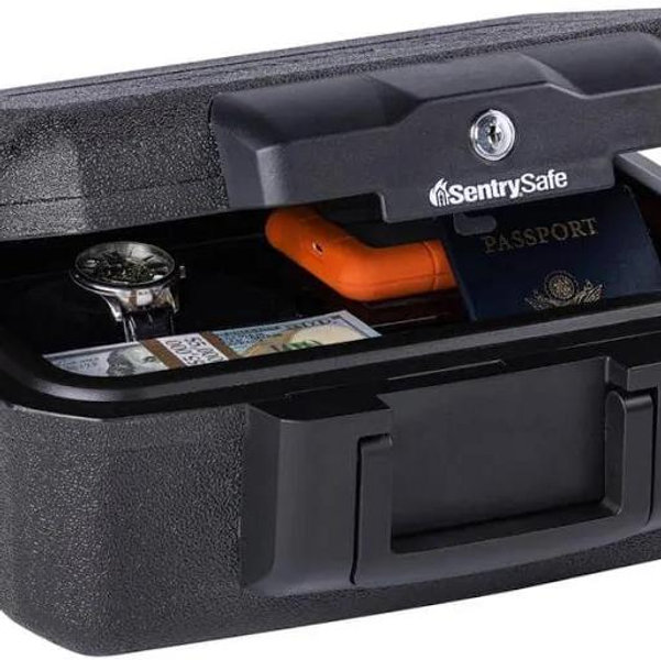 Small Fire Chest with Carrying Handle, 6.1 in x 14.3 in x 11.2 in