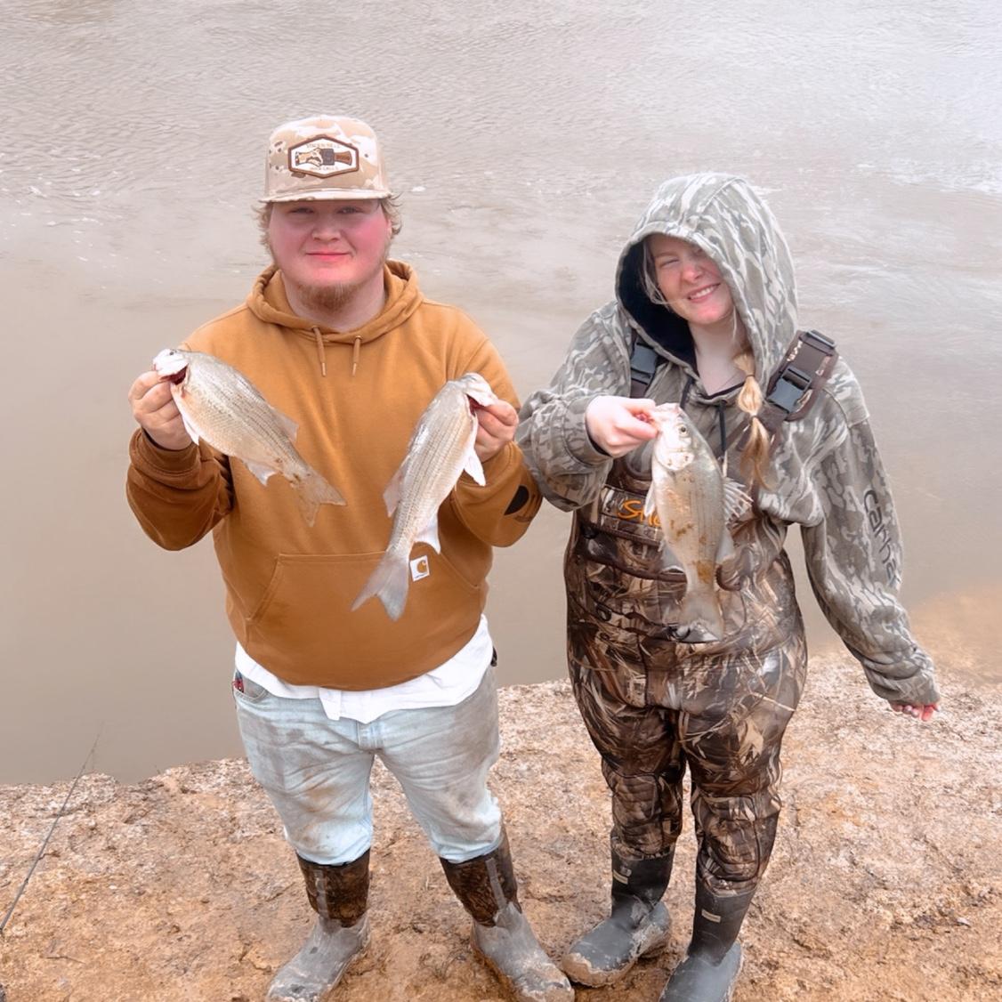 first time crappie fishing together