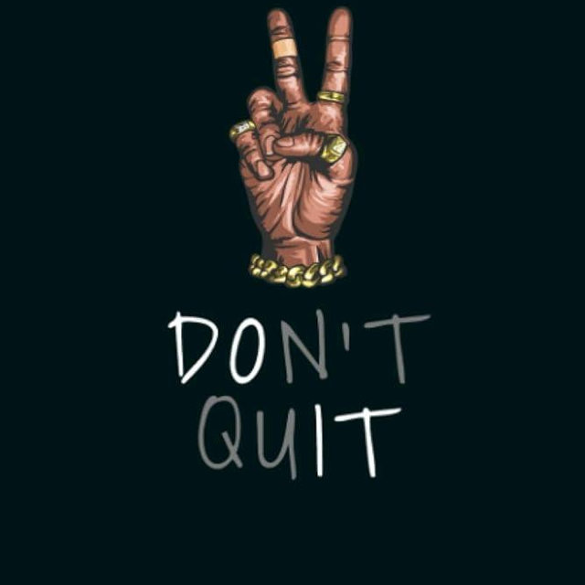 Don't Quit Lyrics Book: Blank Lined Journal for Recording the Lyrics in your Head | Over 100 Pages Including Notes Section - For Musicians & Songwriters