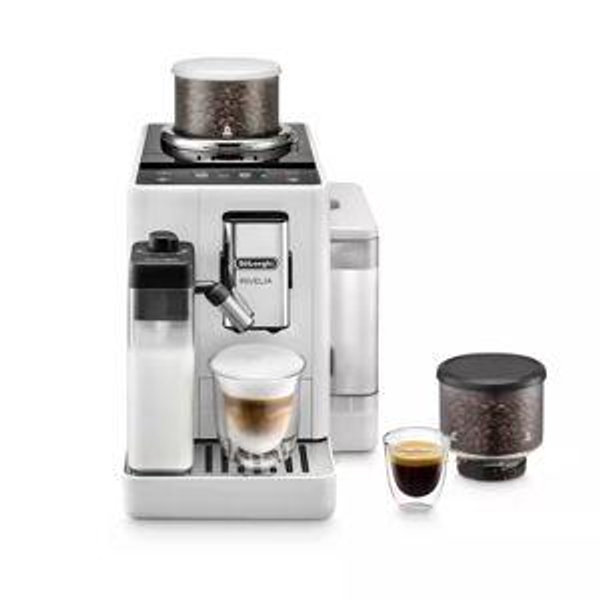 Rivelia Fully Automatic Espresso Machine, Arctic White