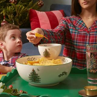 Christmas Tree Tiered Chip & Dip Bowl