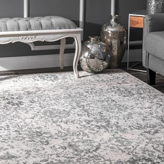 Floral Damask Nubia Area Rug