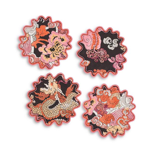 Matouk Schumacher Magic Mountain Cocktail Napkins, Set of 4