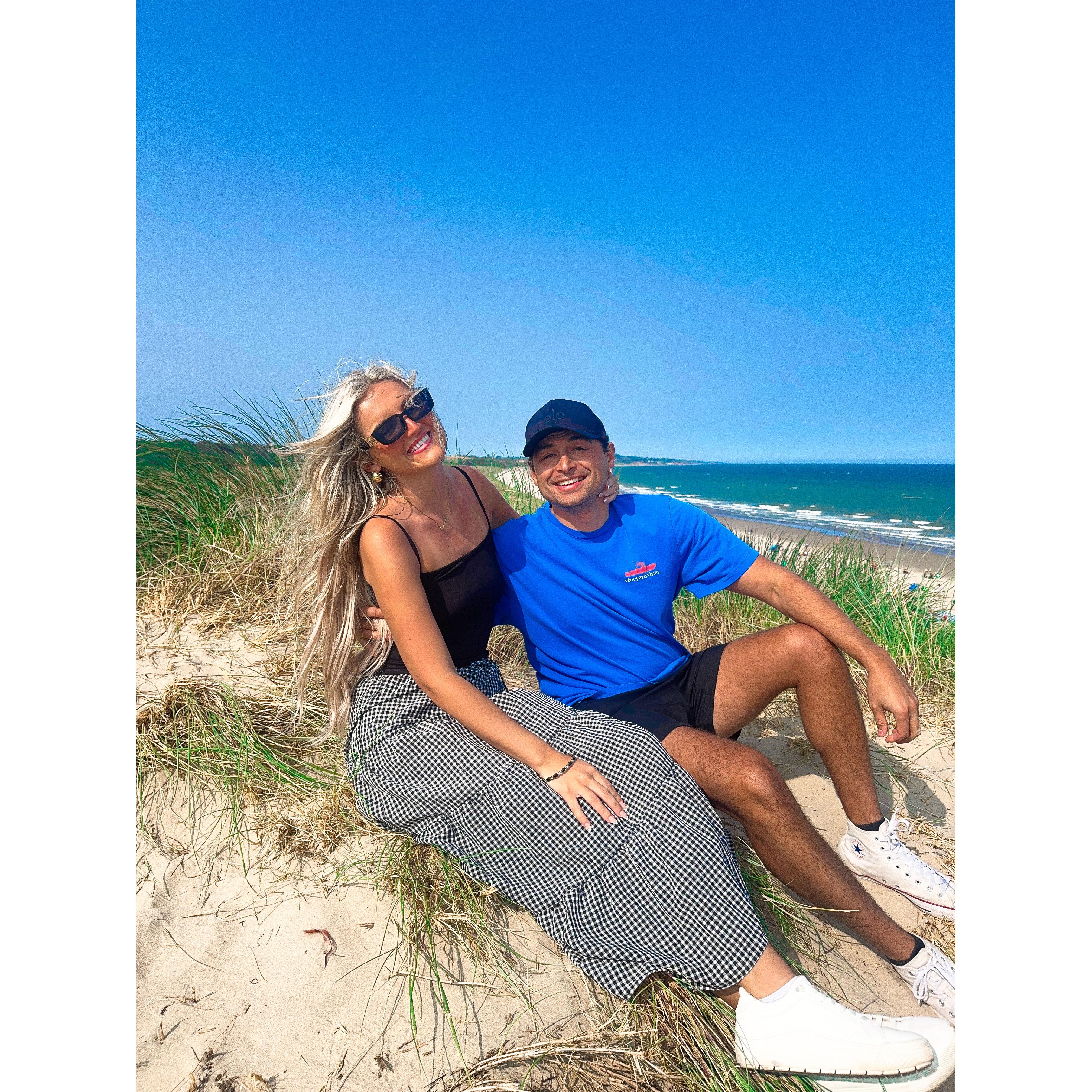 Tyler's first time visiting my moms hometown in Wexford, Ireland.