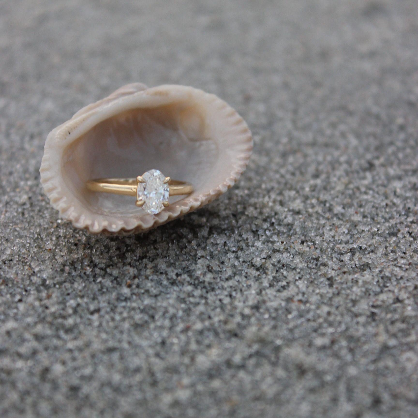 The ring Darren picked out for his girl. It shore does sparkle!
