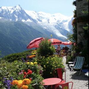 Dinner in the Alps