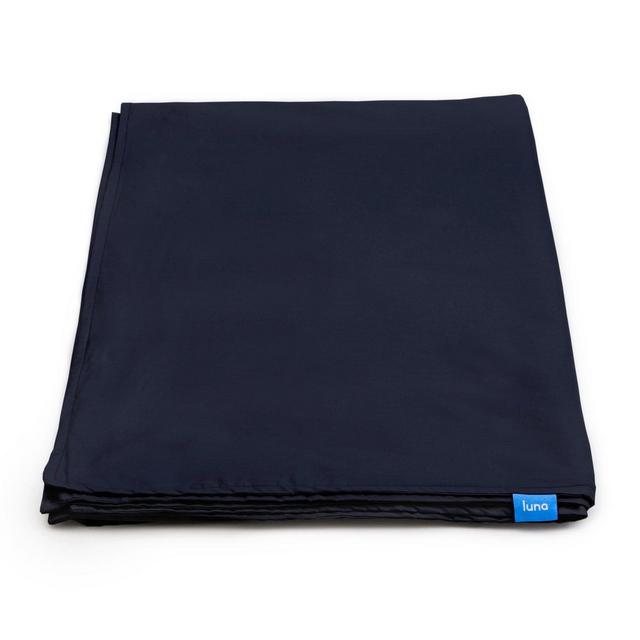 Luna Weighted Blanket Cover, Navy