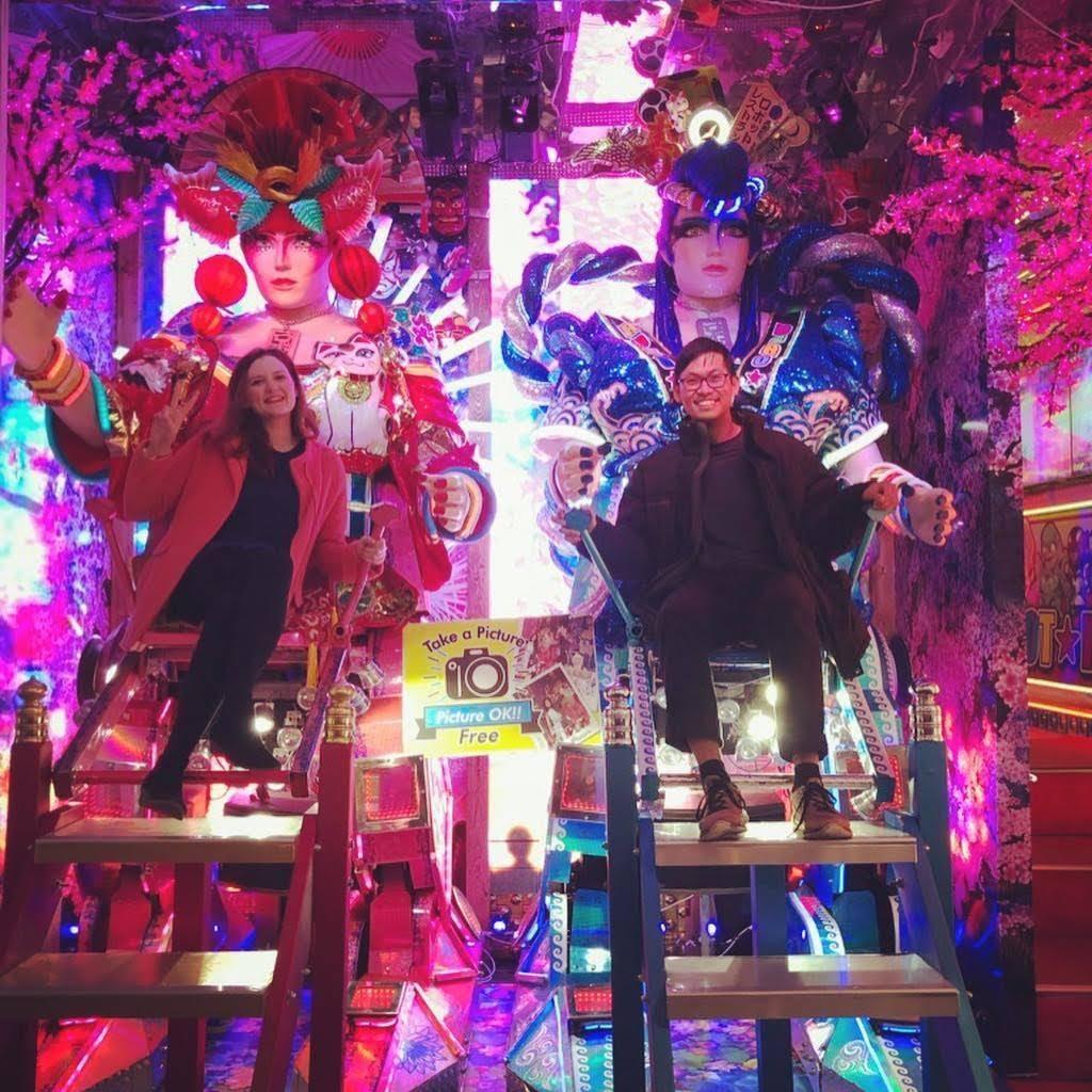 Then on to Tokyo! This was taken at Robot Restaurant.