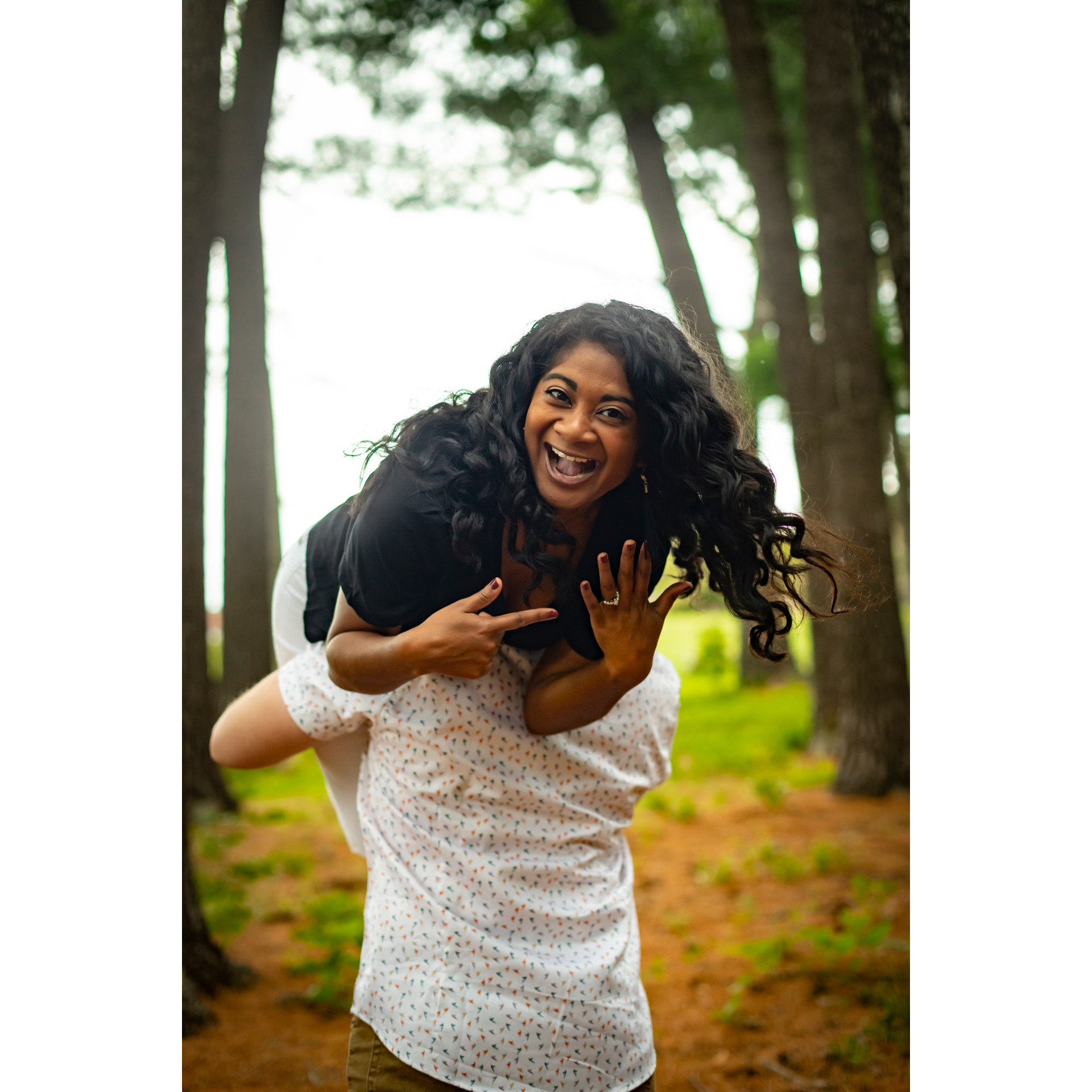 We had so much fun at our engagement shoot with James Lathrop Photography!